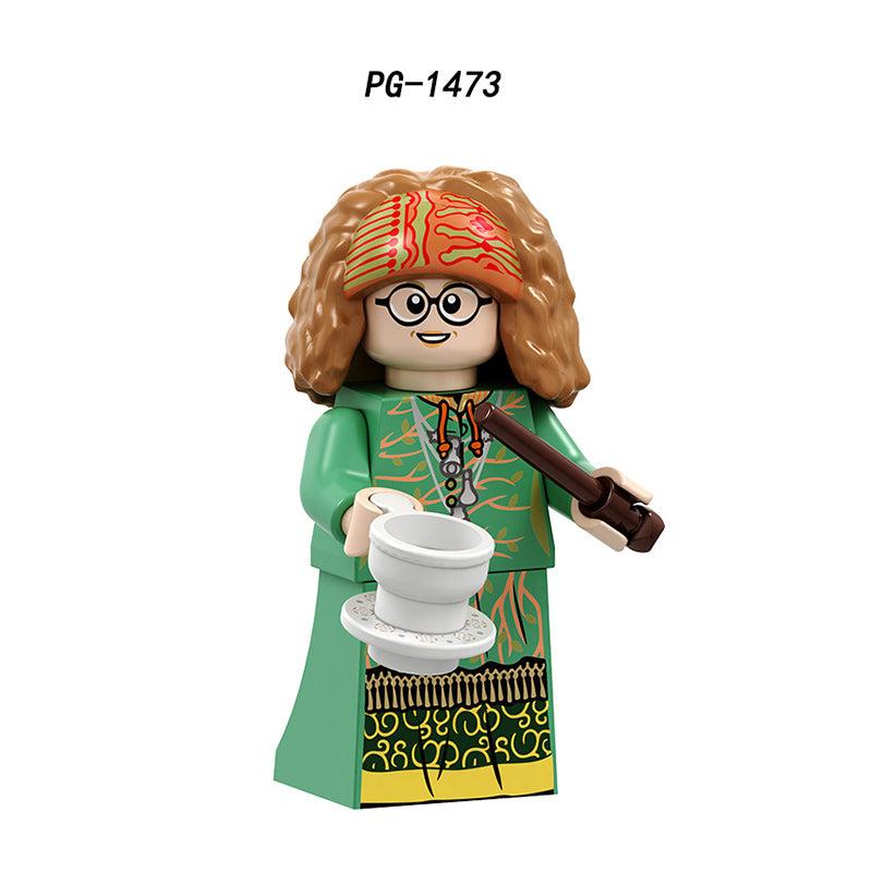 PG8192 Harry Potter Minifigures Building Blocks Dobby Hermione Scamander Thena Figures MOC Bricks Model Toys Gifts For Children