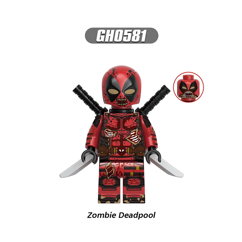 G0173 Superhero Building Blocks Assemble Your Movie Heroes