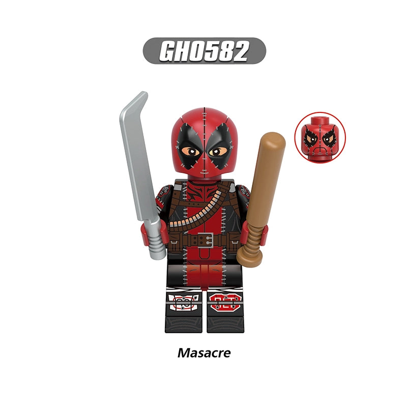 G0173 Superhero Building Blocks Assemble Your Movie Heroes