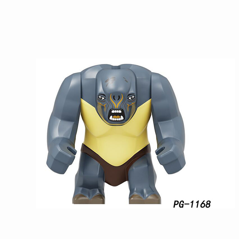 PG1168 Medieval Series Ogres Action FiguresBuilding Blocks DC Minifigs Thunderbolts Model Alligator Compatible Children Toys Gifts