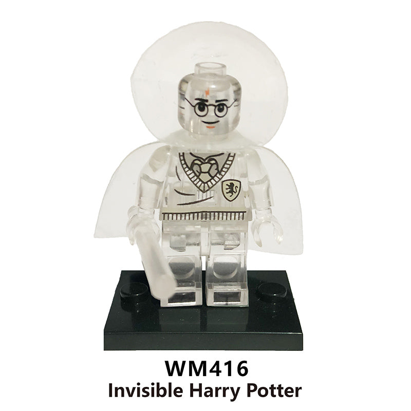 WM6031 Harry Potter Minifigures Building Blocks Professor Snape Flitwick Ron Weasley Figures MOC Bricks Model Toys Gifts For Kids