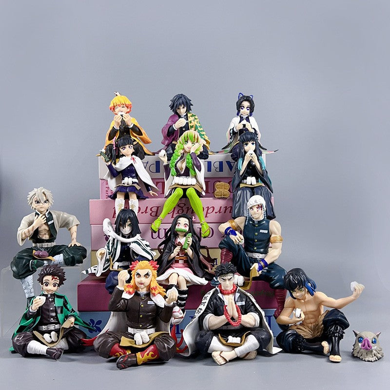 Demon Slayer Collectible Figure Anime Desk Decor