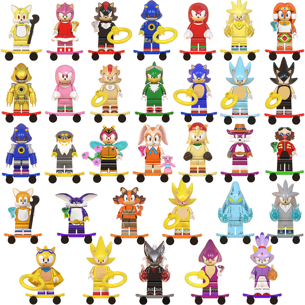WM931WM954 Sonic Building Block Figures