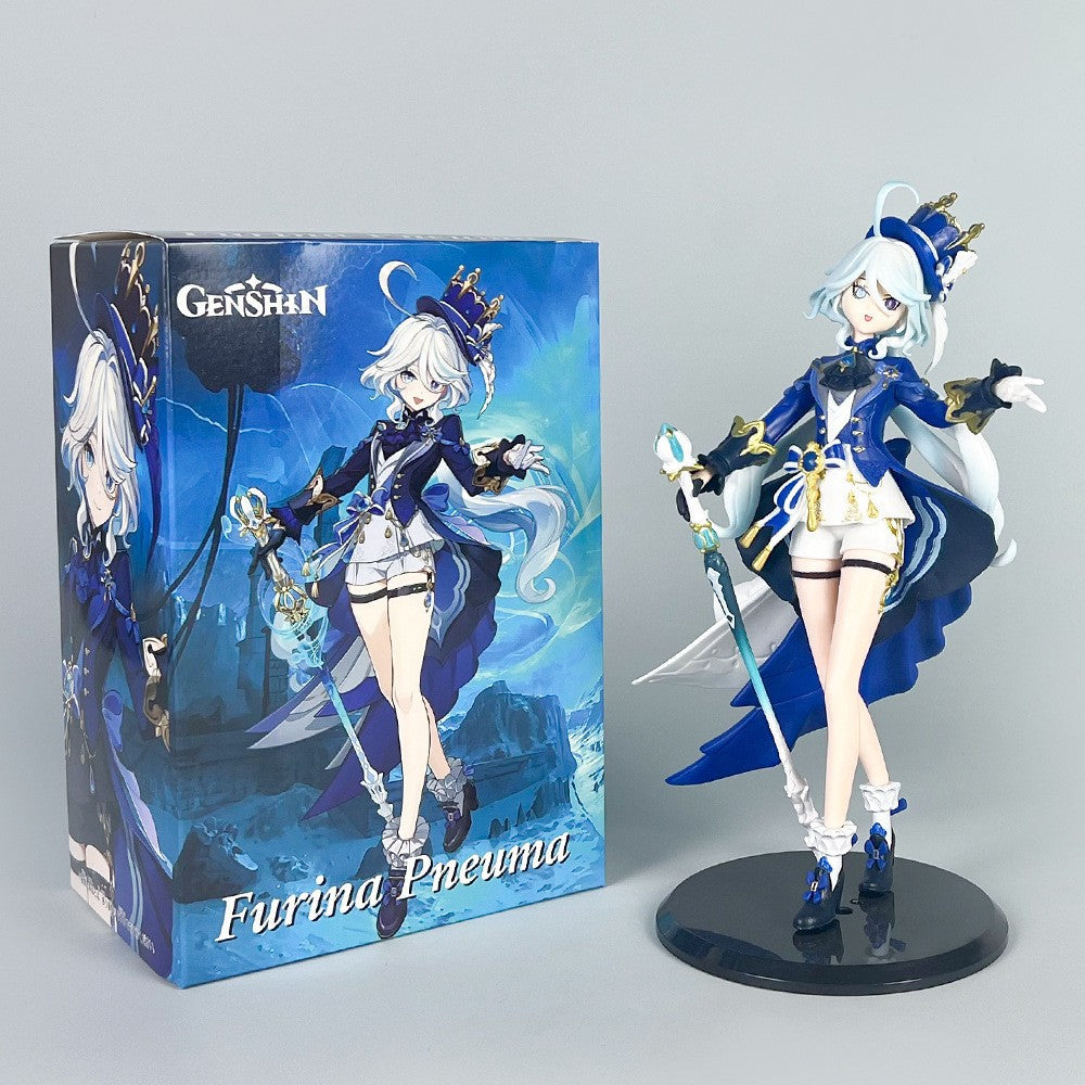 Furina Anime Figure Justice God Hydro Archon Model