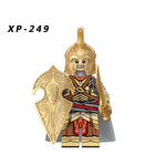 KT1032 Lord Noldo Warrior Golodh Helmet Shield Medieval Knight Soliders Accessories Action Figures Building Blocks Kids Toys Gifts