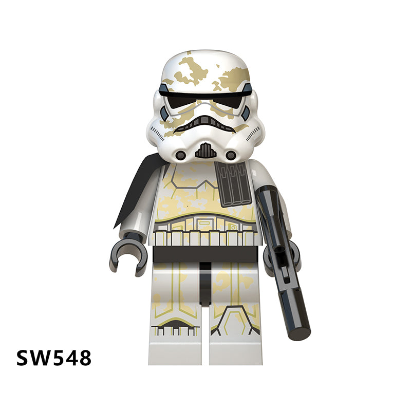 WM6037 Star Wars Series Stormtroopers Action Figures Clone Soliders Building Blocks Weapon Model Children Birthday Gifts Toys Boy