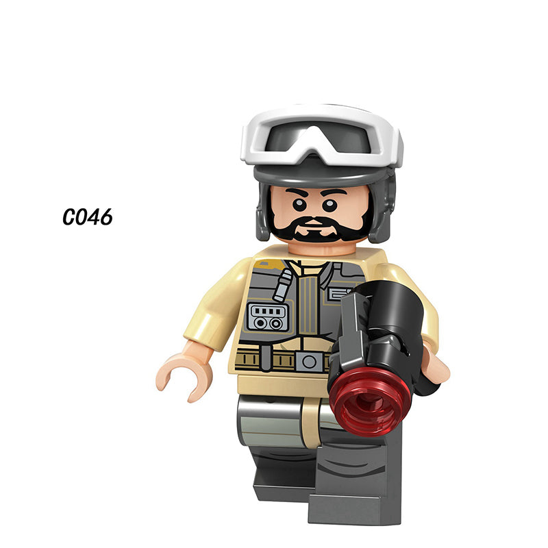 C041-048 Star Wars Series Clone Troopers Legion Action Figures Rebel Weapon Building Blocks Model Children Birthday Gifts Toys