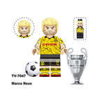 TV6506 Football Star Bellingham Griezman Harry Kane Anime Minifigs Building Blocks WorldMessi Boys Toys Gifts Children Compatible