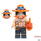 DY607-633 Luffy Ace Anime Rabbit Luffy Sanji Minifig Action Figures Building Blocks Hot Educational Cartoon Toys Children Gifts