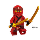 A090-097 Cole Jay Chokun Zane Chop'Rai Kai Lloyd Nya Cartoon Game Minifigures Building Blocks Mini Action Figures Assemble MOC DIY Weapon Sword Game Bricks Educational Toys Gift for Children Boys Kids