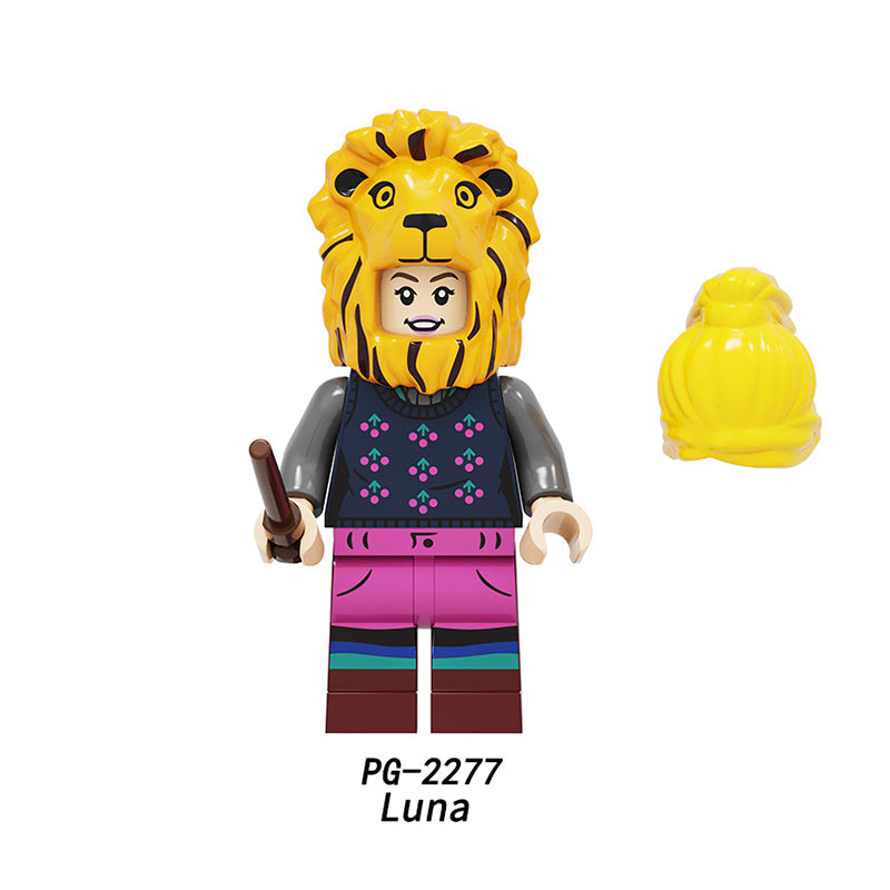 PG8285 Harry Potter Minifigures Building Blocks Hermione Ginny Ron Weasley Figures MOC Bricks Model Toys Gifts For Children