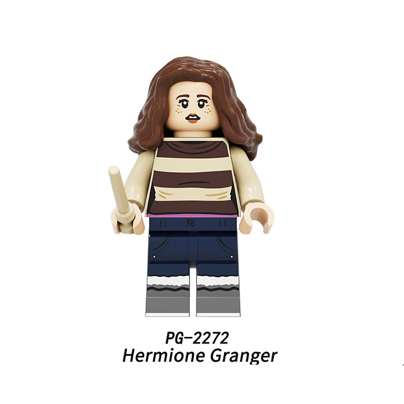 PG8285 Harry Potter Minifigures Building Blocks Hermione Ginny Ron Weasley Figures MOC Bricks Model Toys Gifts For Children