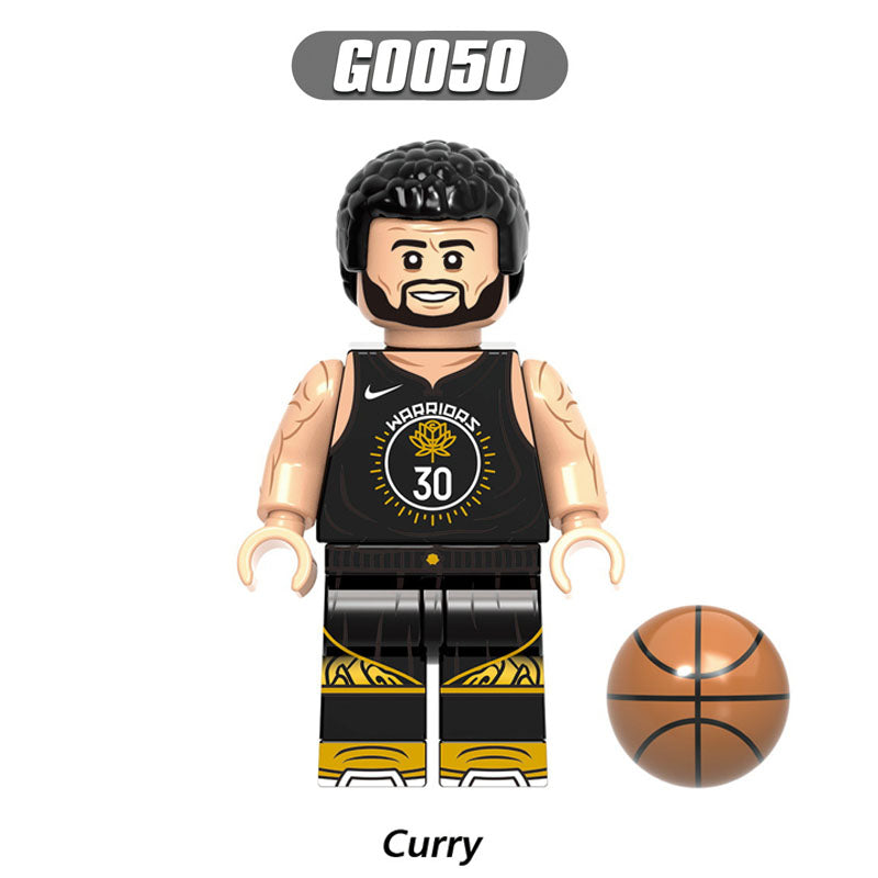 G0107 World Cup Soccer Player Minifigs Building Blocks Football Athletes Figures Kobe James Models Collection Toys Gift Children