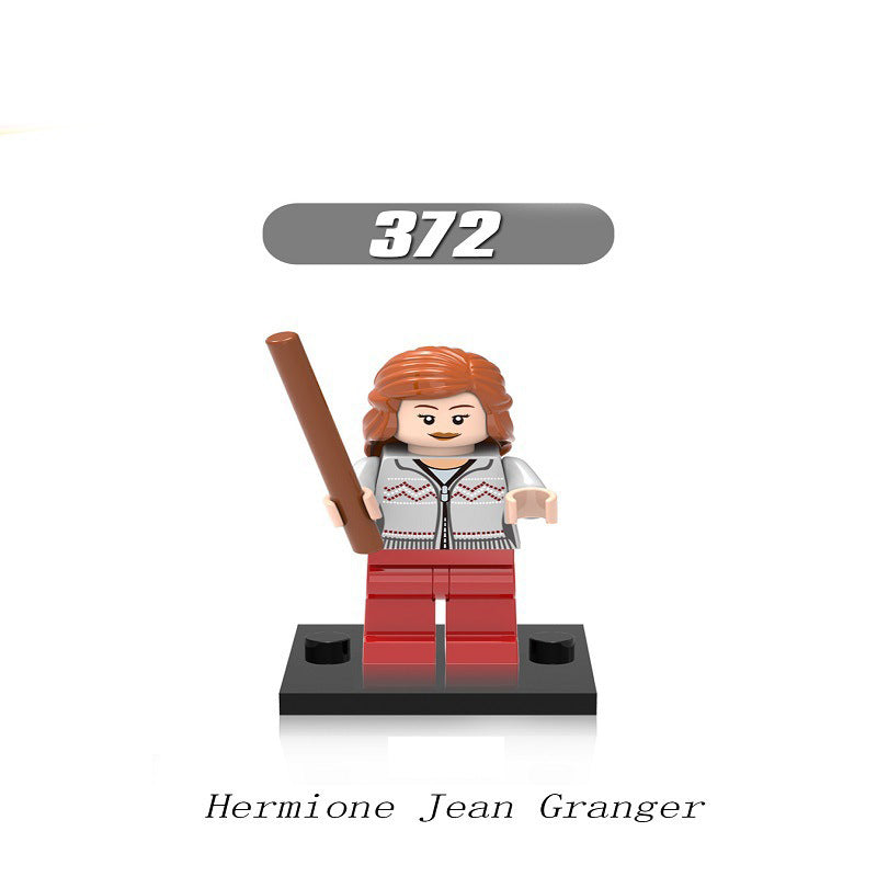 X0129 British Harry Potter Series Hermione Ginny Ron Luna Minifigrues Building Blocks George Death Easter Accessories Gifts Boys