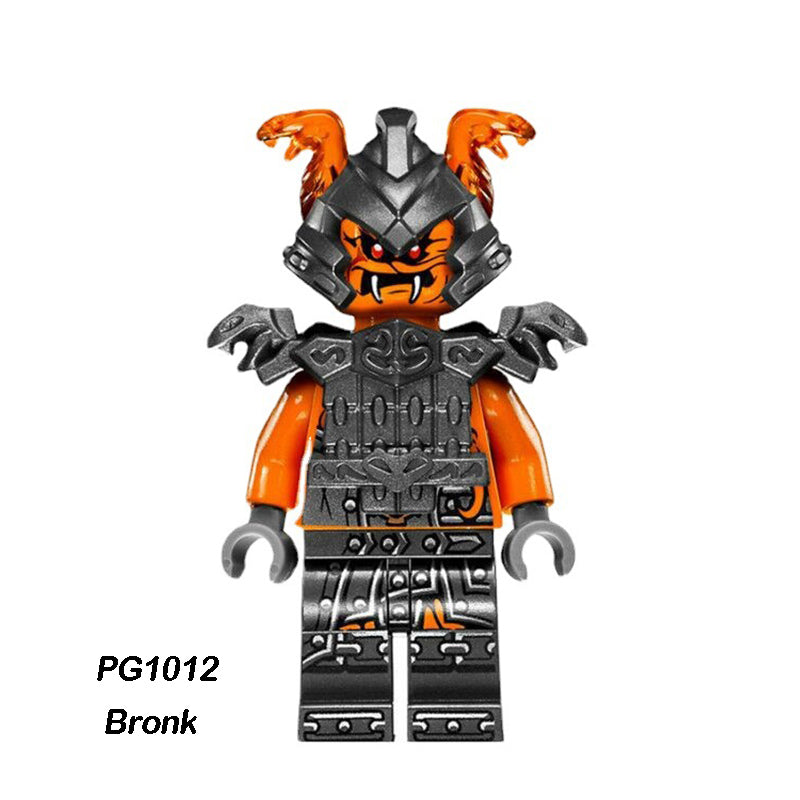 PG8055 Phantom Ninja Game Series Minifigs Building Blocks Malevolent Snake Ash Accessories Shield Sword Compatible Toys Boys