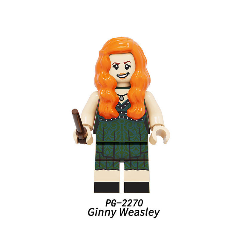 PG8285 Harry Potter Minifigures Building Blocks Hermione Ginny Ron Weasley Figures MOC Bricks Model Toys Gifts For Children