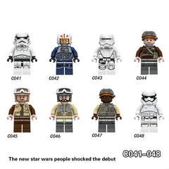 C041-048 Star Wars Series Clone Troopers Legion Action Figures Rebel Weapon Building Blocks Model Children Birthday Gifts Toys