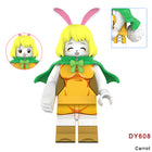 DY607-633 Luffy Ace Anime Rabbit Luffy Sanji Minifig Action Figures Building Blocks Hot Educational Cartoon Toys Children Gifts