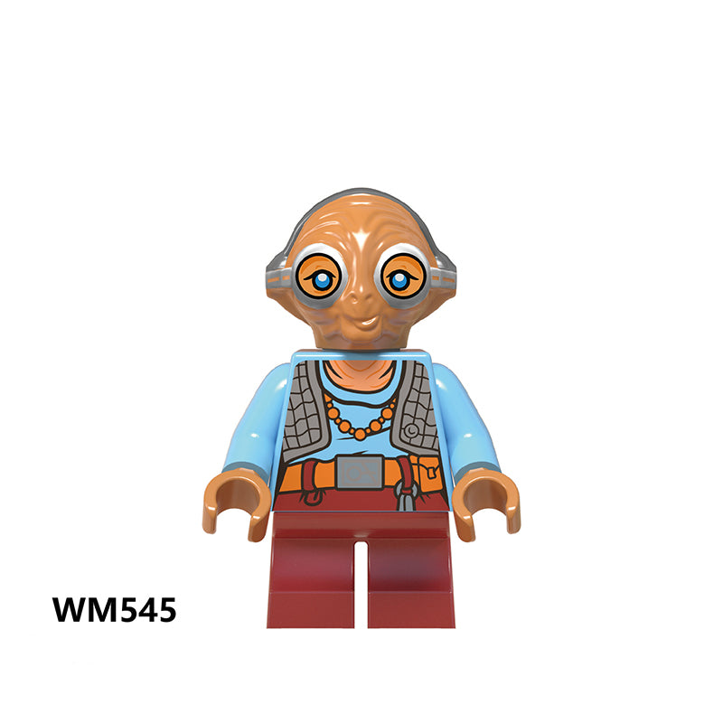 WM6039 Star Wars Series Luke Hansolo Minifigs Building Blocks Mandalorian Sith Infantry Action Figures Model Children Gifts Toys