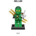 X0143 Enter the Ninjanomicon Masters of Spinjitzu Cartoon Game Minifigures Building Blocks Pythor Jay Kai Lloyd Kozu Cole Zane Nya Action Mini Figures Assemble Bricks Educational Toys for Children Boys
