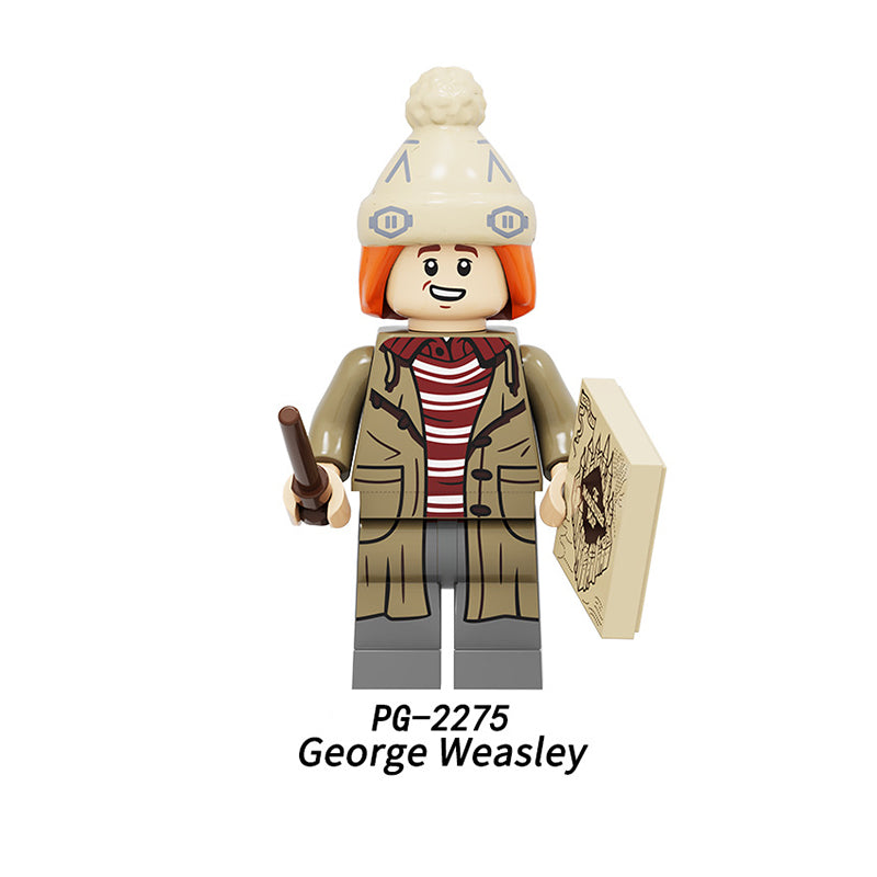 PG8285 Harry Potter Minifigures Building Blocks Hermione Ginny Ron Weasley Figures MOC Bricks Model Toys Gifts For Children