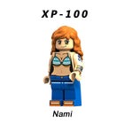 KT1013 One Piece Robin Sabo Minifig Building Blocks Brooke Ace Action Figures Cartoon Movie Model Children Toys Birthday Gifts