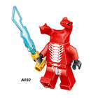 A025-032 Enter the Ninjanomicon Masters of Spinjitzu Cartoon Game Minifigures Building Blocks Chop'Rai Snake Chokun Action Mini Figures Assemble DIY Bricks Educational Toys Gift for Children