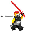 A009-016 Enter the Ninjanomicon Masters of Spinjitzu Cartoon Game Minifigures Building Blocks Snake Jaguar Luke Cunningham Ultra Violet Hutchins Chopper Maroon MR.E Misako Garmaoon Action Mini Figures Assemble DIY Bricks Educational Toy