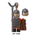 KT1093 medieval soldier Minifigures Building Blocks Heavy Infantry Light Soldier shield armor Elite Infantry Compatible Action Mini Figures Assemble Educational Toys Gift for Children