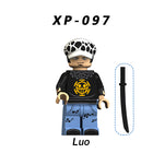 KT1013 One Piece Robin Sabo Minifig Building Blocks Brooke Ace Action Figures Cartoon Movie Model Children Toys Birthday Gifts