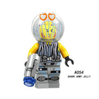 A049-056 Enter the Ninjanomicon Masters of Spinjitzu Cartoon Game Minifigures Building Blocks Slithraa Snike Chokun Snappa Lord Garmadon Master Wu Four Eyes Shark Army Jelly Action Mini Figures Assemble MOC DIY Weapon Sword Game Bricks Educational Toys