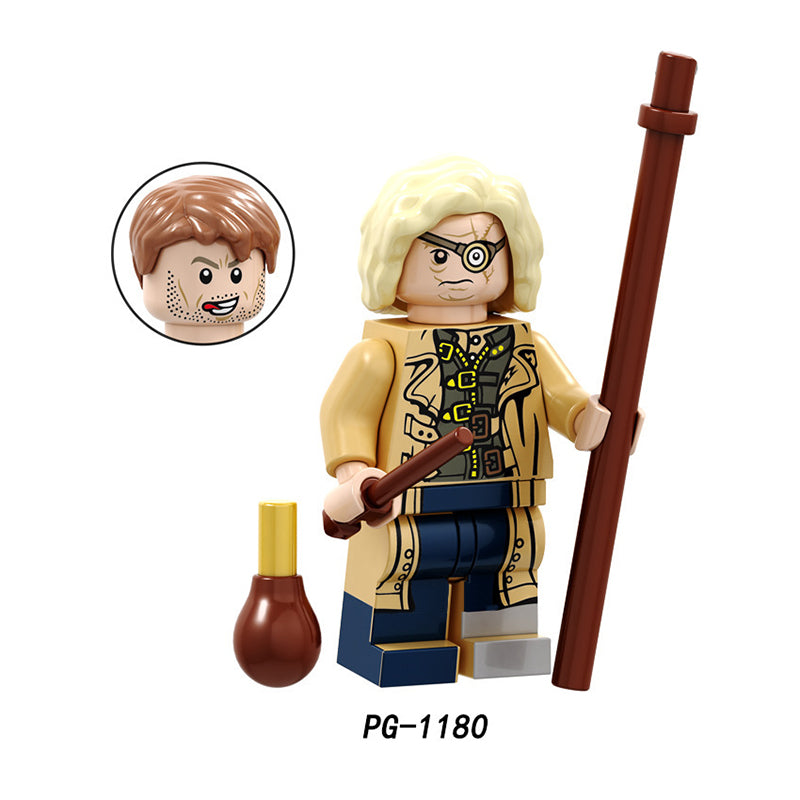 PG8173 Harry Potter Minifigures Building Blocks Lord Voldemort Malfoy Dumbledore Figures MOC Bricks Model Toys Gifts For Kids