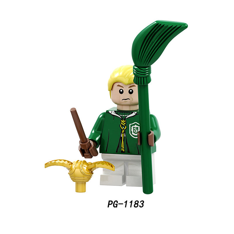 PG8173 Harry Potter Minifigures Building Blocks Lord Voldemort Malfoy Dumbledore Figures MOC Bricks Model Toys Gifts For Kids
