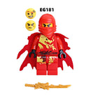  EG181-186 Phantom Ninja Game Series Weapon Minifigs Building Blocks Accessories Shield Sword Lloyd Nya Smith Compatible Toys Boys
