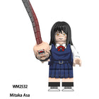 WM6159 Chainsaw Man Building Block Toy Set Denji Kishibe