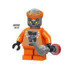 A049-056 Enter the Ninjanomicon Masters of Spinjitzu Cartoon Game Minifigures Building Blocks Slithraa Snike Chokun Snappa Lord Garmadon Master Wu Four Eyes Shark Army Jelly Action Mini Figures Assemble MOC DIY Weapon Sword Game Bricks Educational Toys