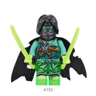 A151-158 Phantom Ninja Game Series Weapon Minifigs Building Blocks Accessories Shield Sword Lloyd Nya Smith Compatible Toys Boys