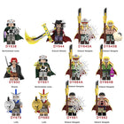 DY682 DY681 One Piece Series Bartholemew Kuma Edward Newgate Mini Anime Building Blocks Shanks Luffy Cartoon Movie Model Toys Decoration Children Gift