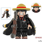 DY635 DY636 One Piece Roronoa Zoro Assembling Sword Hero Action Figures Pirate Hunter Minifigs Building Blocks Children Toys Gifts