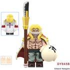 DY682 DY681 One Piece Series Bartholemew Kuma Edward Newgate Mini Anime Building Blocks Shanks Luffy Cartoon Movie Model Toys Decoration Children Gift