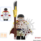 DY682 DY681 One Piece Series Bartholemew Kuma Edward Newgate Mini Anime Building Blocks Shanks Luffy Cartoon Movie Model Toys Decoration Children Gift