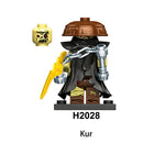 RT8010 Phantom Ninja Game Series Minifigs Building Blocks Forbidden five Accessories Shield Sword Compatible Toys Boys