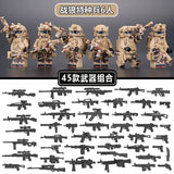 45 Weapon Combos + Elite Wolf Special Forces 6-Person