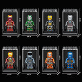 8pc C Figures + 8 Display Boxes