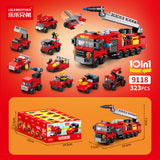 9118 Fire Rescue Squad (1 Blind Box)