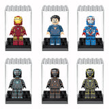 6pc MK Figures + 6 Display Boxes