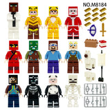 M8184 Pixel Character Figures - Collectible Set (12 pcs)