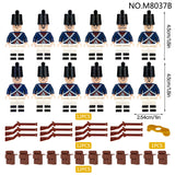 M8037B Royal Guard Soldier Figures - Majestic Set (12 pcs)