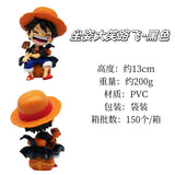 Black Laughing Luffy (Sitting, Bagged)