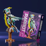 Cybernetic Parrot (with LED - 688 Pieces)